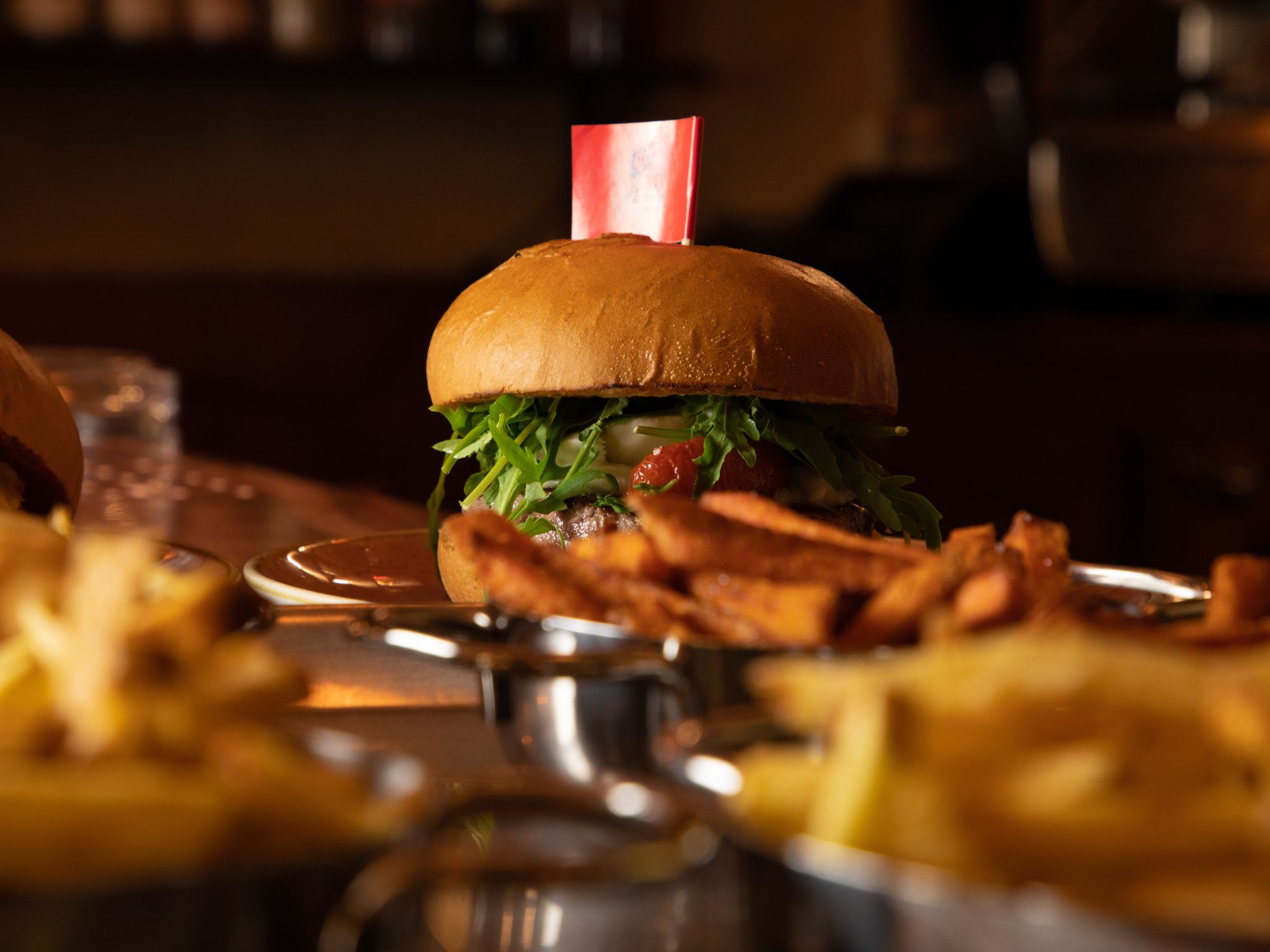 Burgers gourmets et généreux